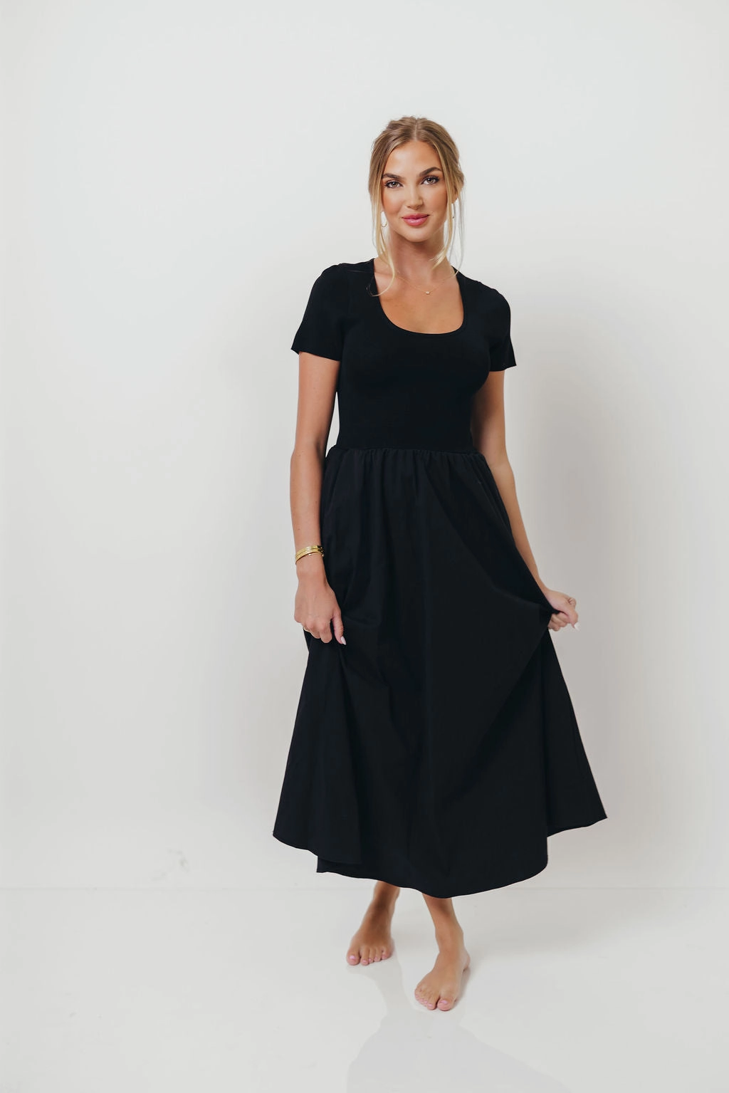 Lynette Maxi Dress in Black