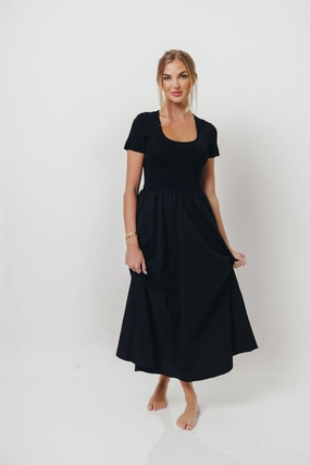 Lynette Maxi Dress in Black Lynette Maxi Dress in Black