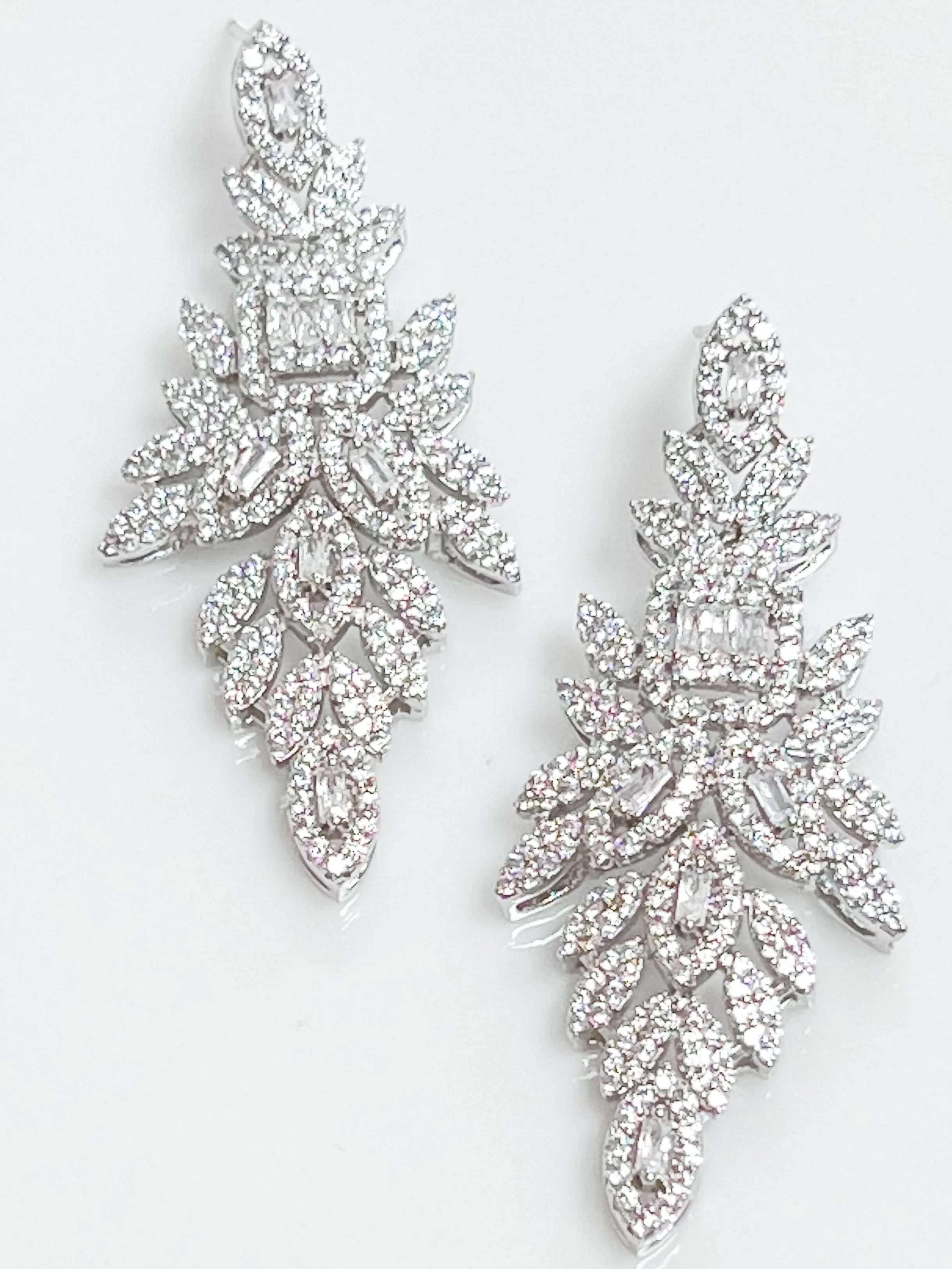 Maddie - Rhinestone Statement Earrings