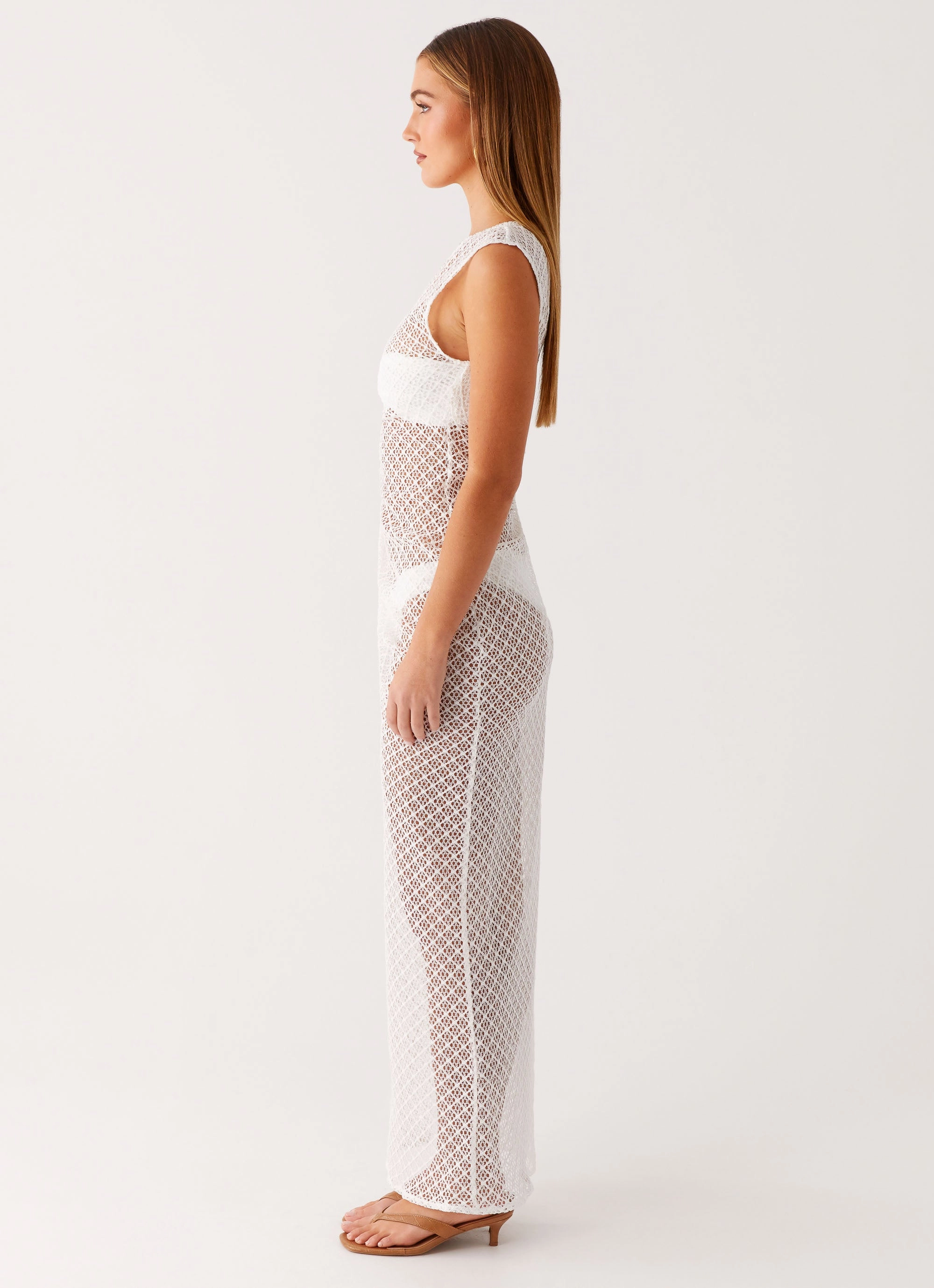Maeva Maxi Dress - White