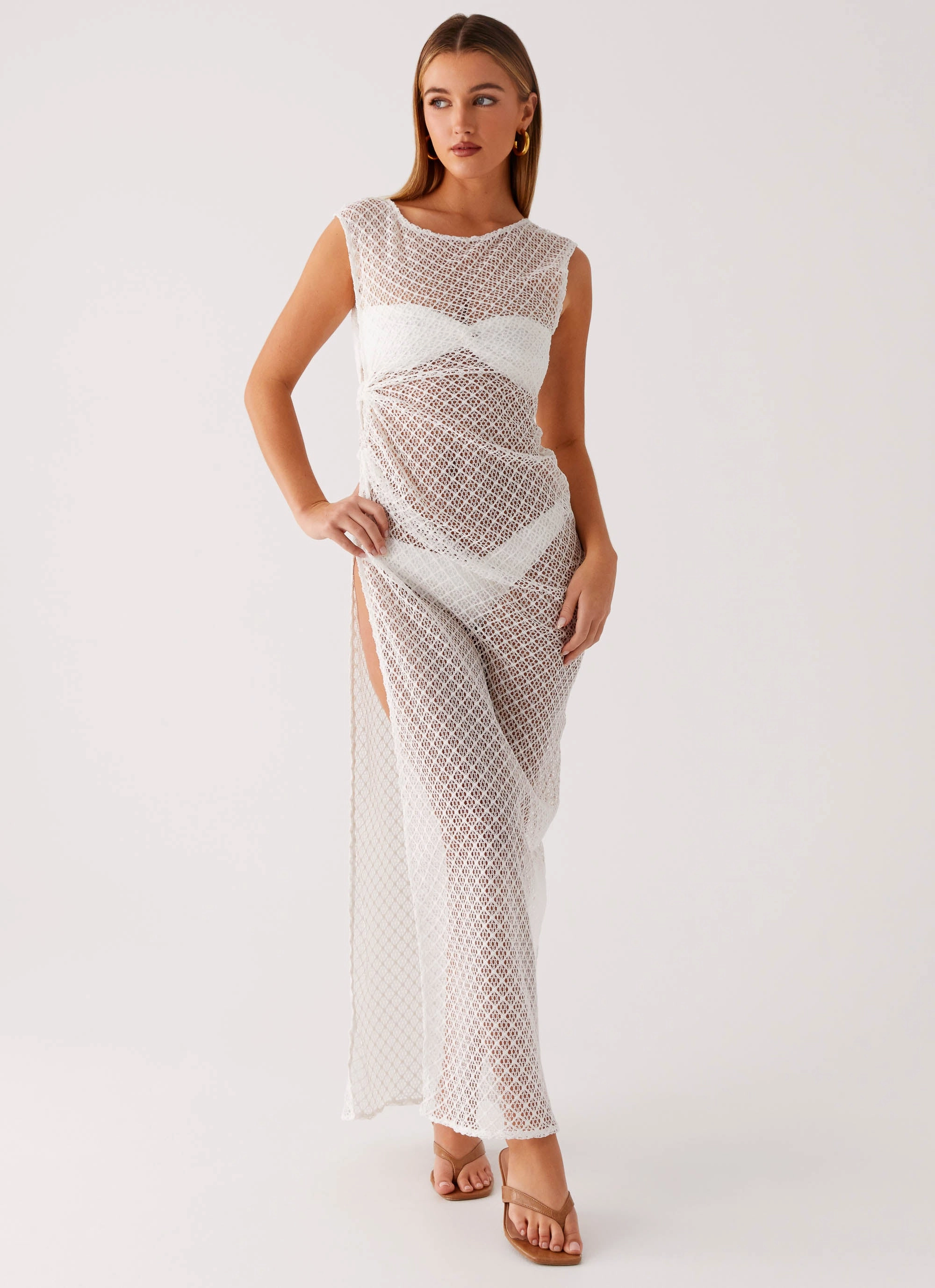 Maeva Maxi Dress - White