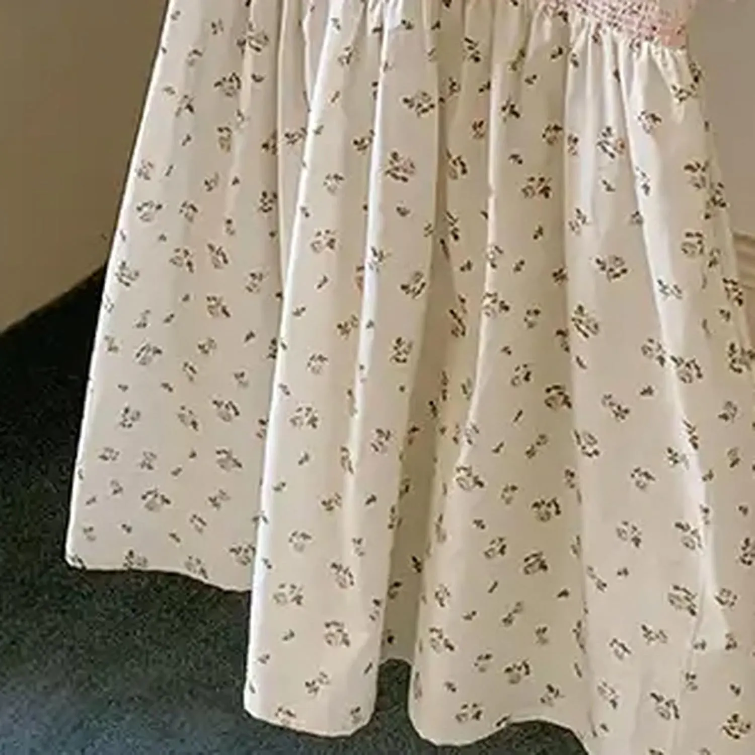 Magic Park 1-7Y Baby Girl Peter Pan Collar Dress Toddler Summer Dresses Kid A-line Skirt Girls Holidays Outfits