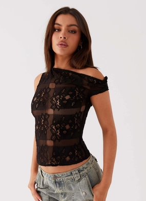 Magnetic Nightfall Top - Black Magnetic Nightfall Top - Black