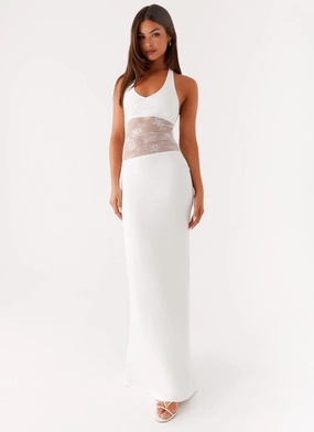 Main Focus Maxi Dress - White Main Focus Maxi Dress - White