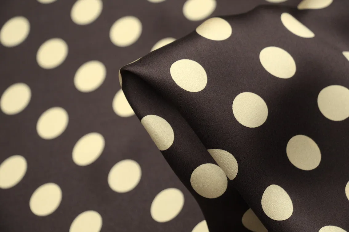 Malt & Chocolate Satin Silk