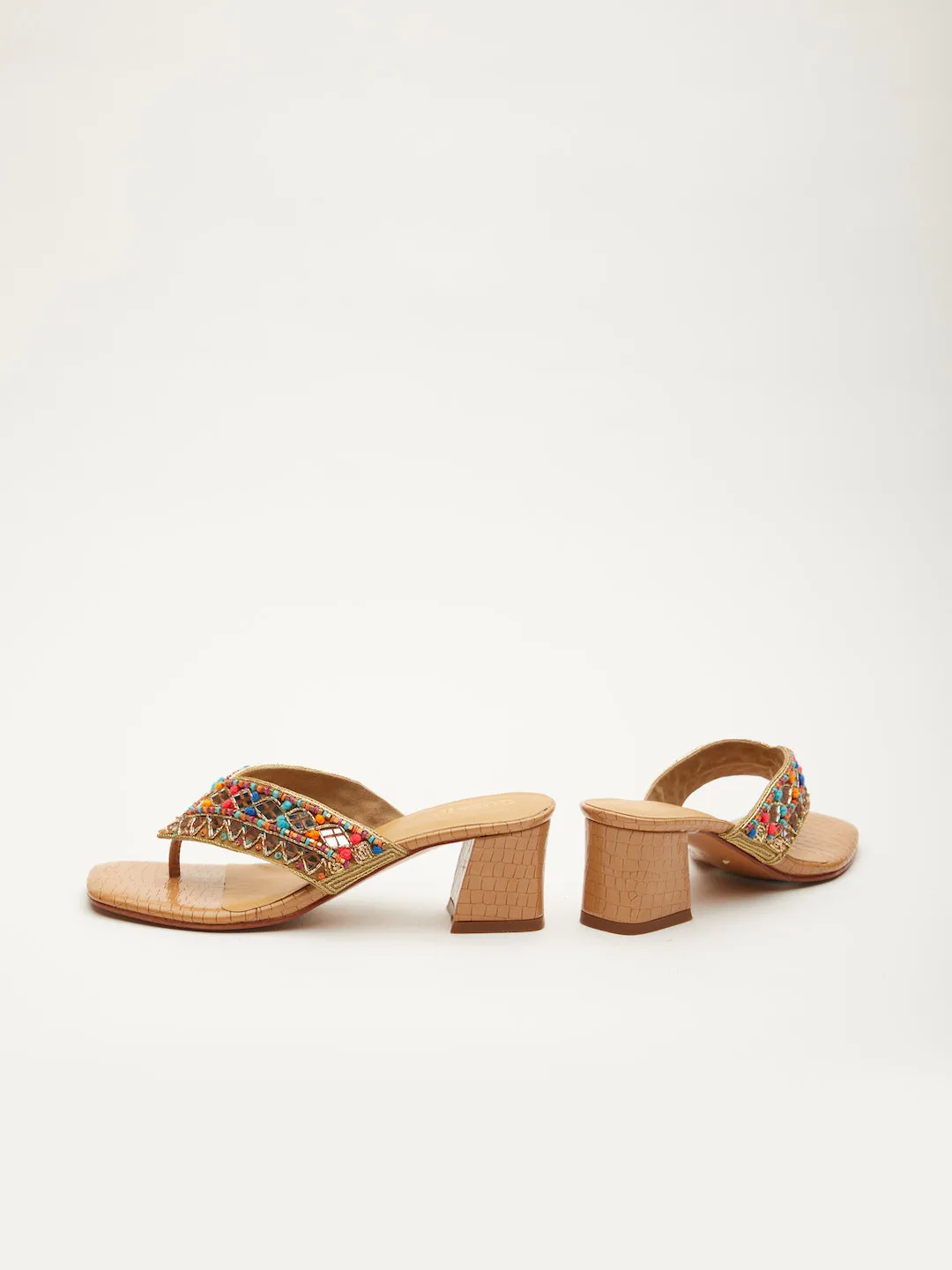 MAMA AFRICA BLOCK HEELS