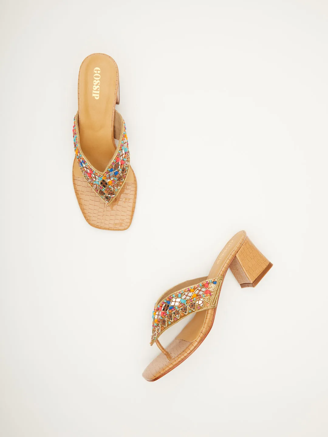 MAMA AFRICA BLOCK HEELS