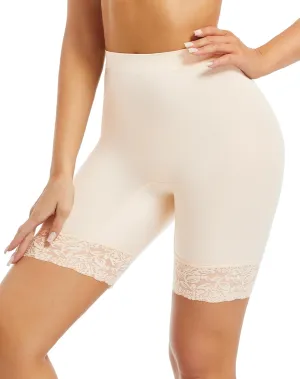 Mancyfit Women's Slip Shorts for Under Dresses - Anti Chafing Lace & Biker Shorts