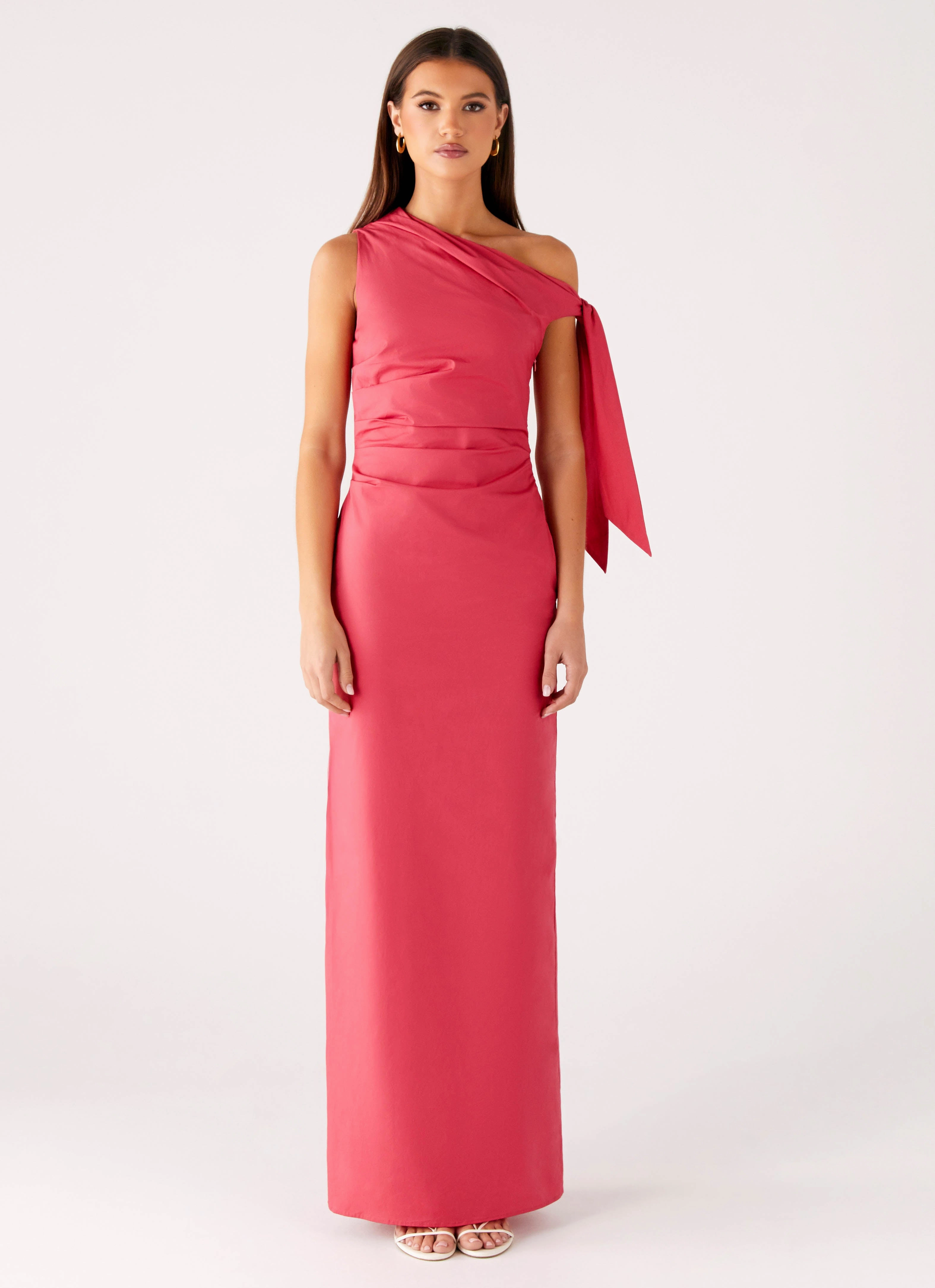 Marella Maxi Dress - Coral