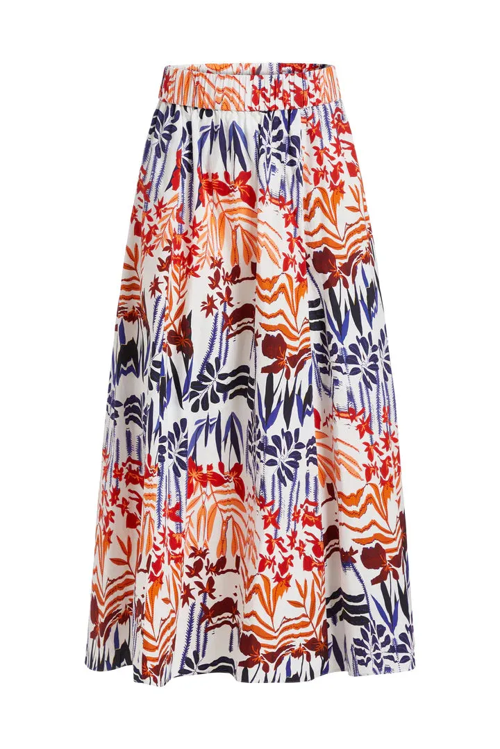 Marie Oliver Sasha Skirt in Leopard Lair