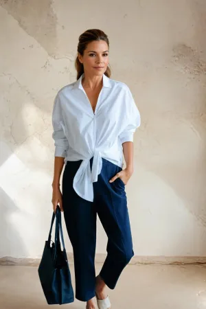 MARIE SHIRT IN ITALIAN STRETCH COTTON MARIE SHIRT IN ITALIAN STRETCH COTTON