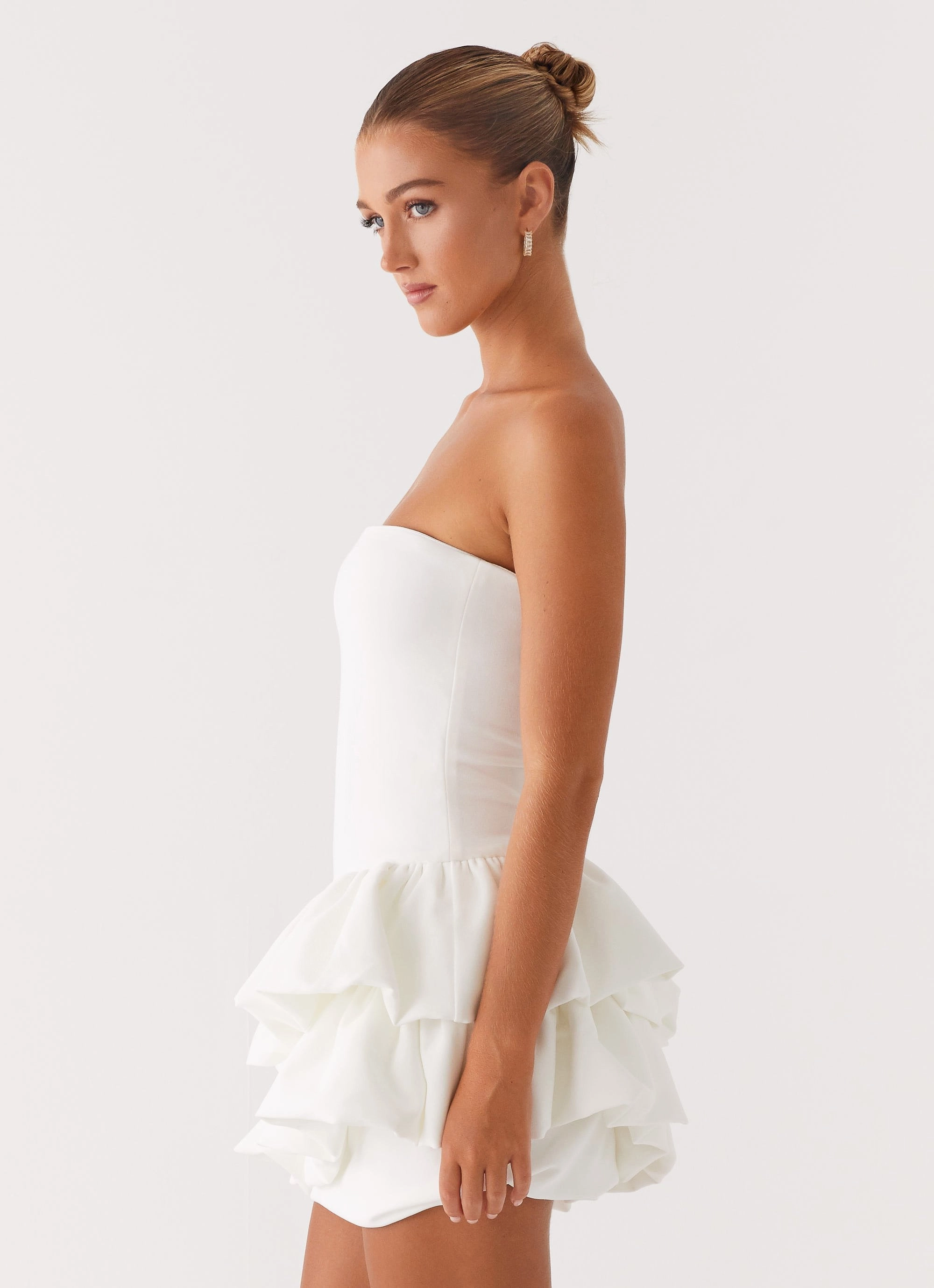 Marie Mini Dress - White