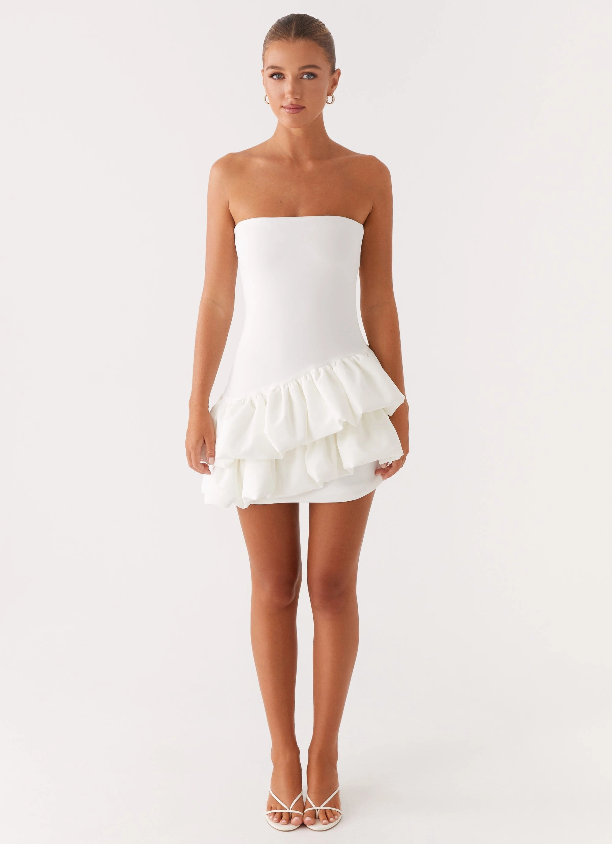 Marie Mini Dress - White