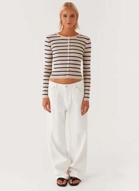 Marlie Knit Top - Multi Stripe Marlie Knit Top - Multi Stripe