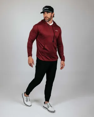 Maroon Golf Hoodie Maroon Golf Hoodie