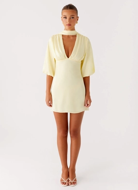 Mary Mini Dress - Yellow Mary Mini Dress - Yellow