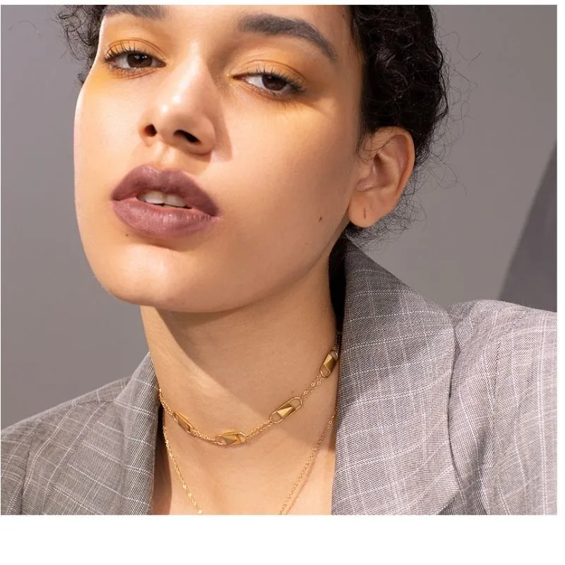 Maya - Clip Choker Necklace