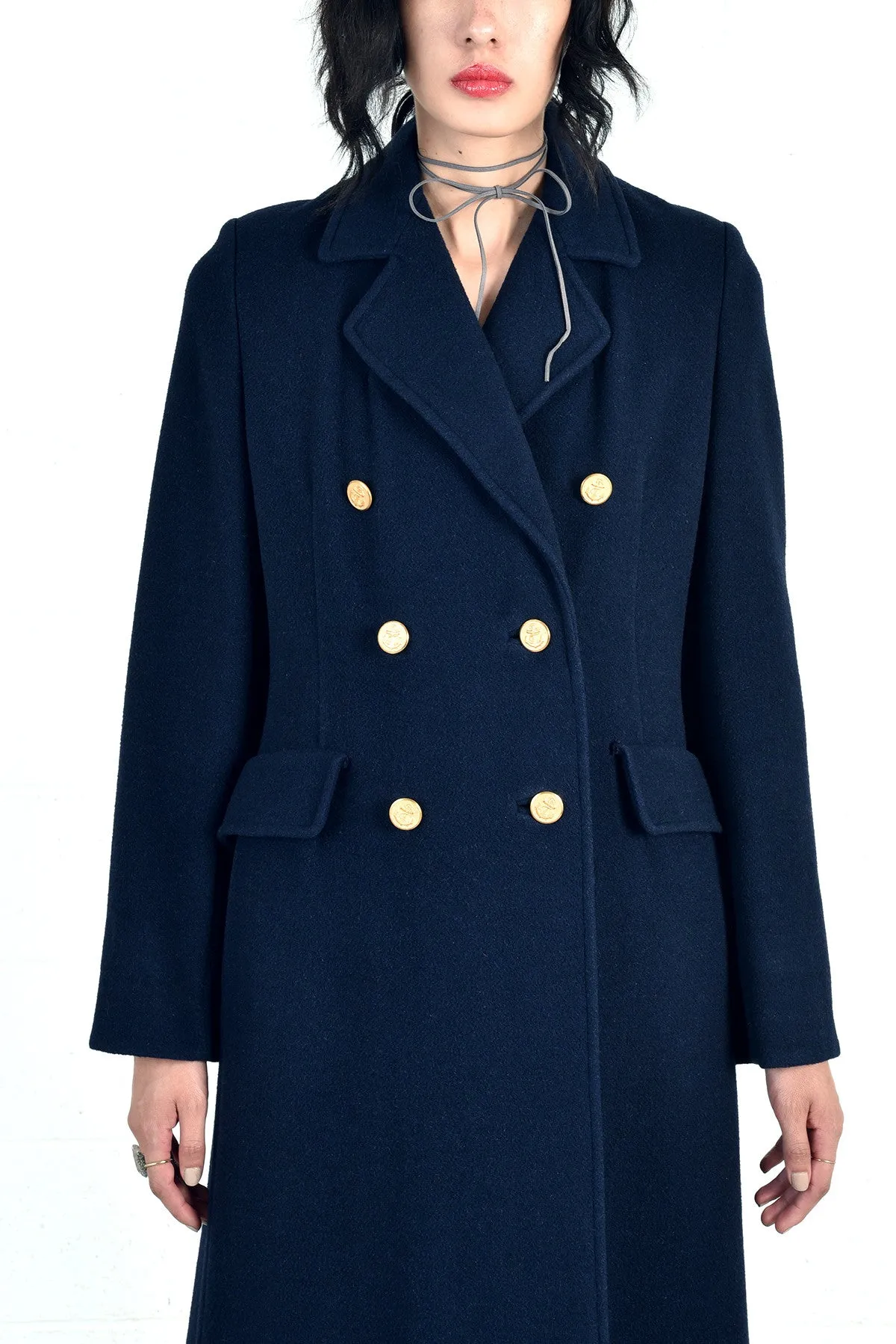 Mayfair Cashmere Military Maxi Coat