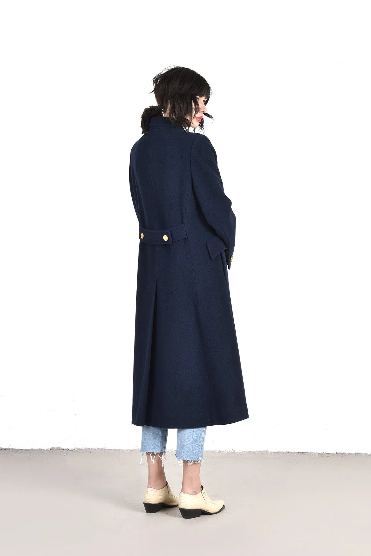Mayfair Cashmere Military Maxi Coat