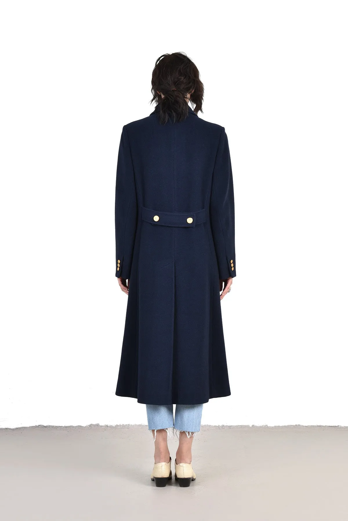 Mayfair Cashmere Military Maxi Coat