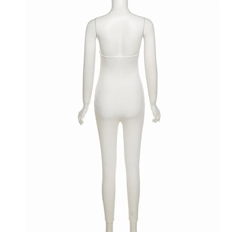 MB FASHION FULL LENGTH CASUAL JUMPSUIT 0745R