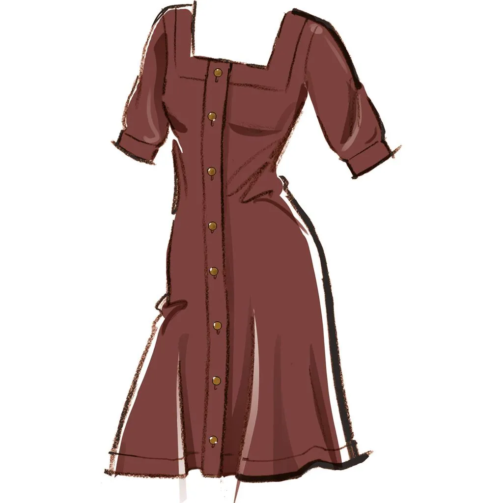 McCall's Pattern M8434 Misses' Knit Dresses