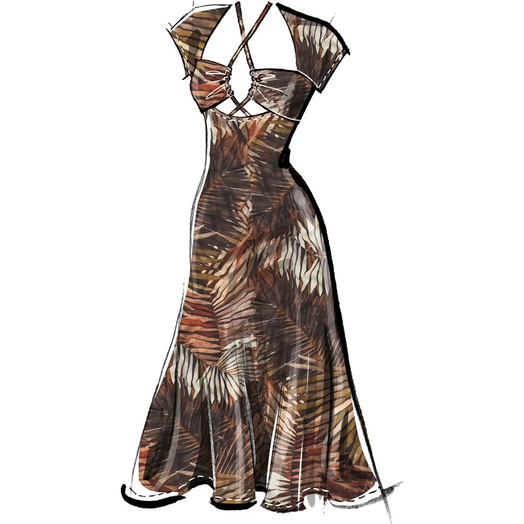 McCall's Pattern M8505 Misses' Knit Dresses