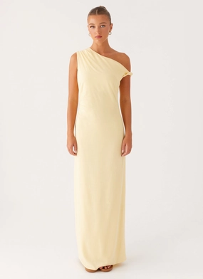 Mckenna Maxi Dress - Yellow Mckenna Maxi Dress - Yellow