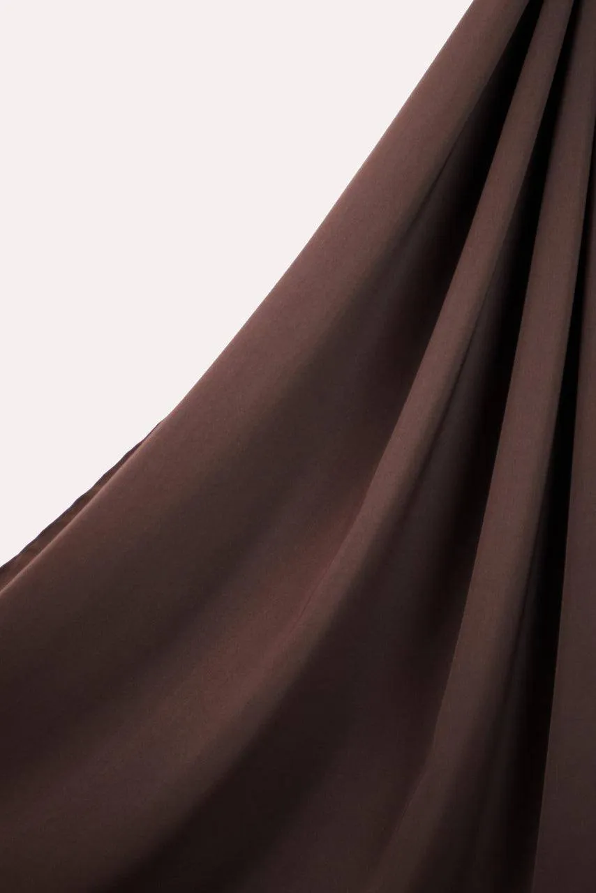 Medina Silk Hijab - Americano