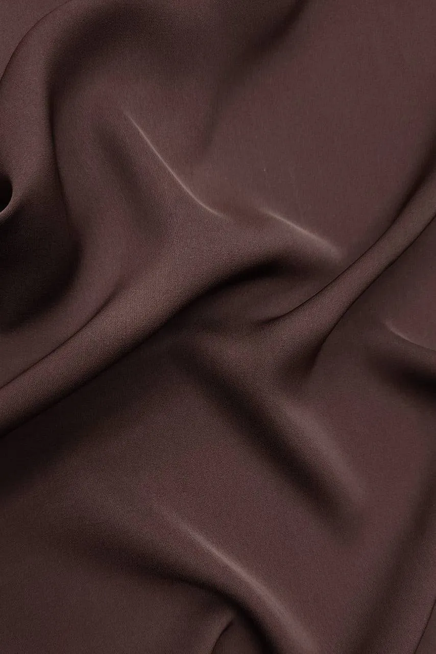 Medina Silk Hijab - Americano