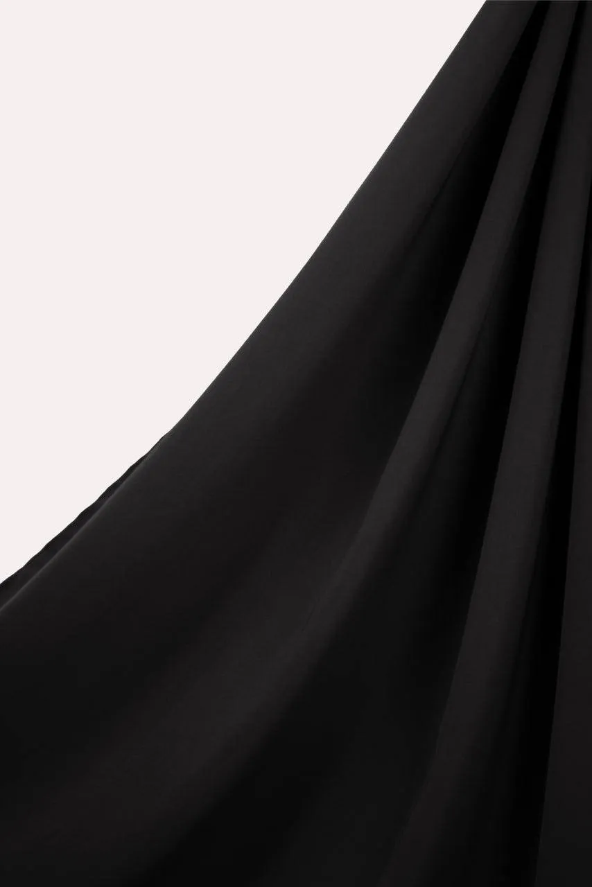 Medina Silk Hijab - Kohl