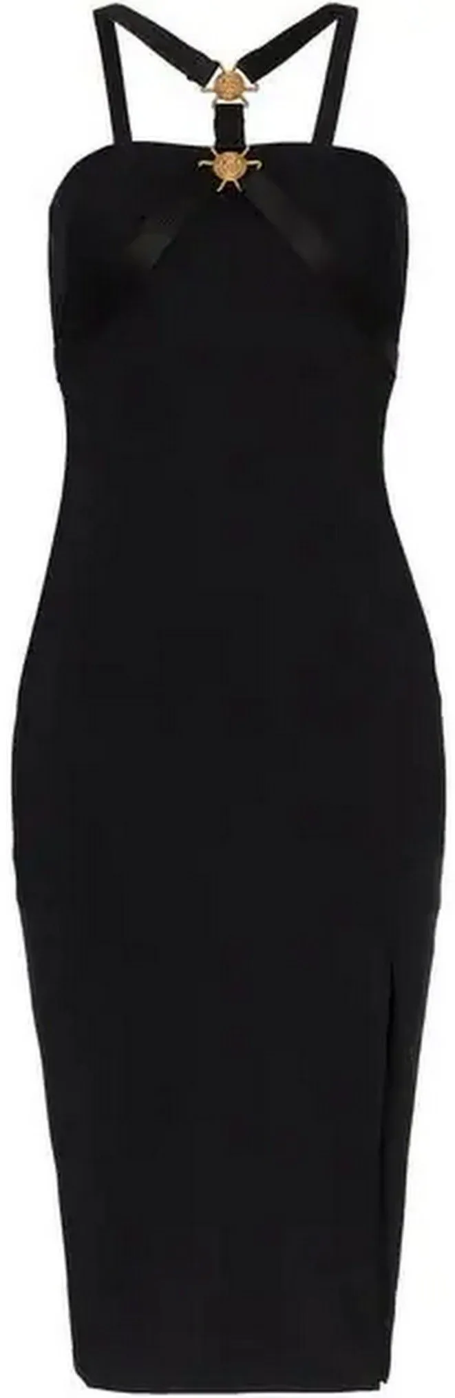 Medusa Medallion Ribbon Dress