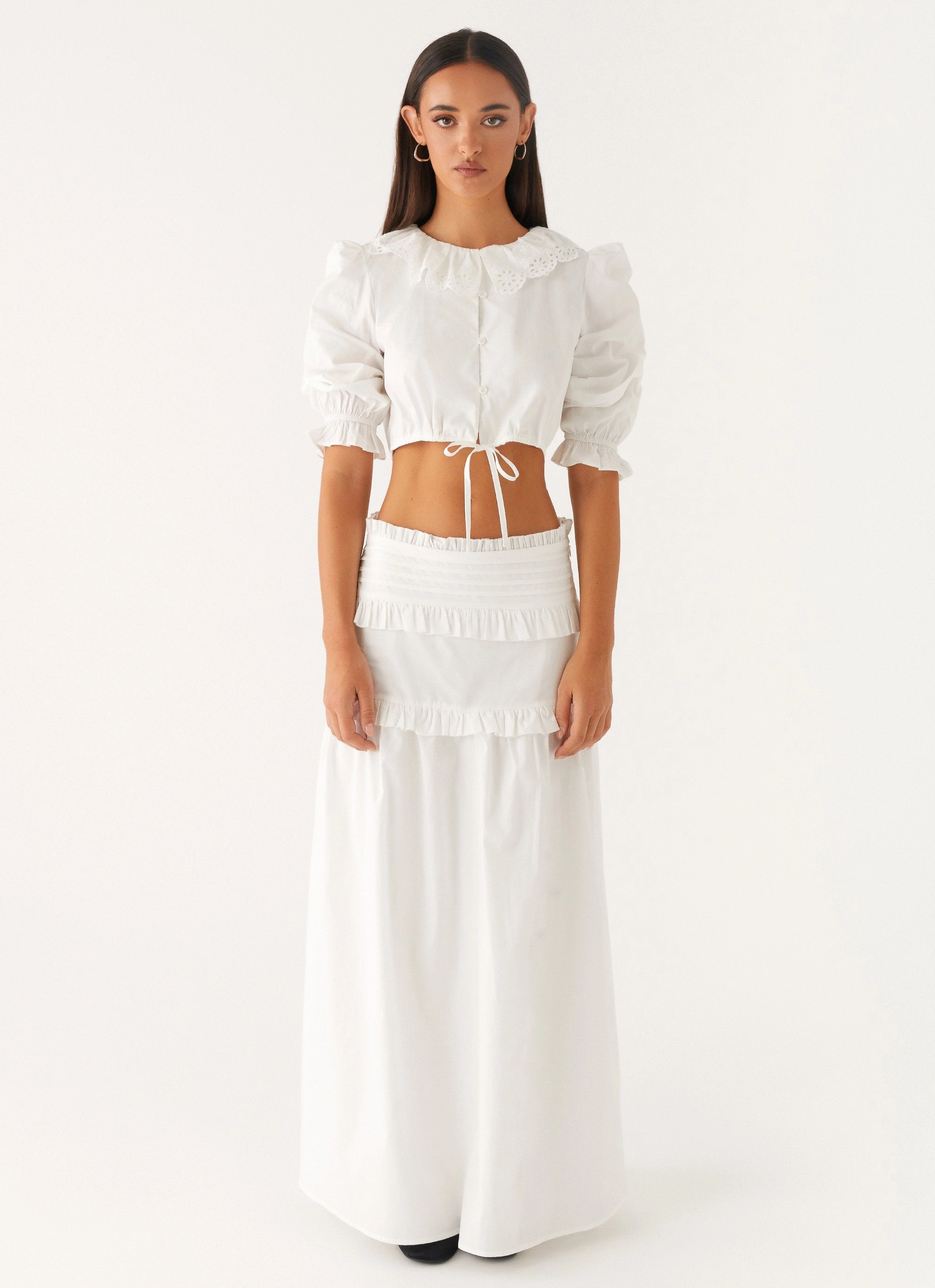 Melania Blouse - White