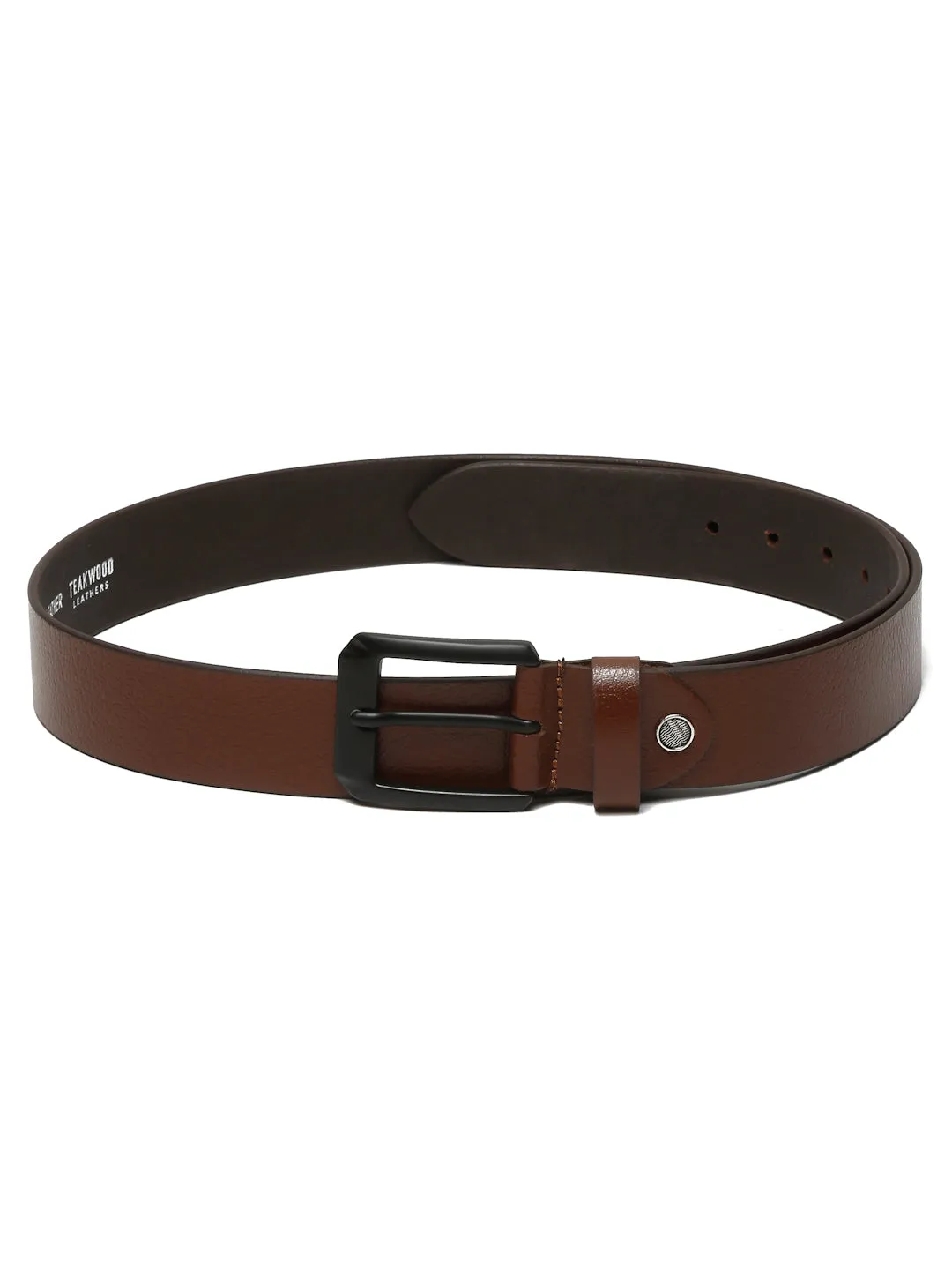 Men Vintage Brown Leather Casual belt
