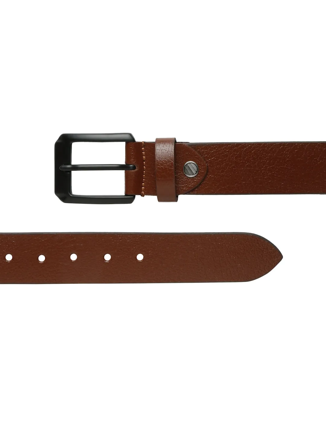 Men Vintage Brown Leather Casual belt