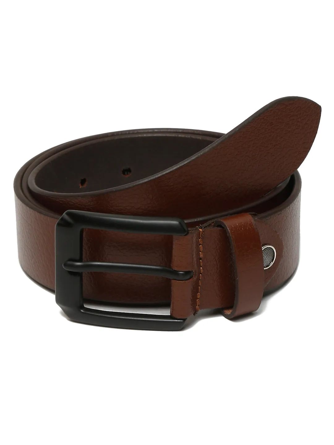 Men Vintage Brown Leather Casual belt