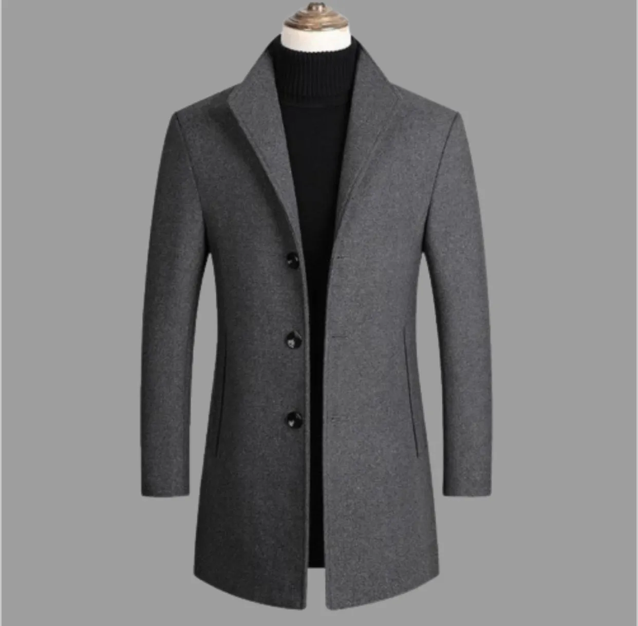 Men Wool Blends Coats