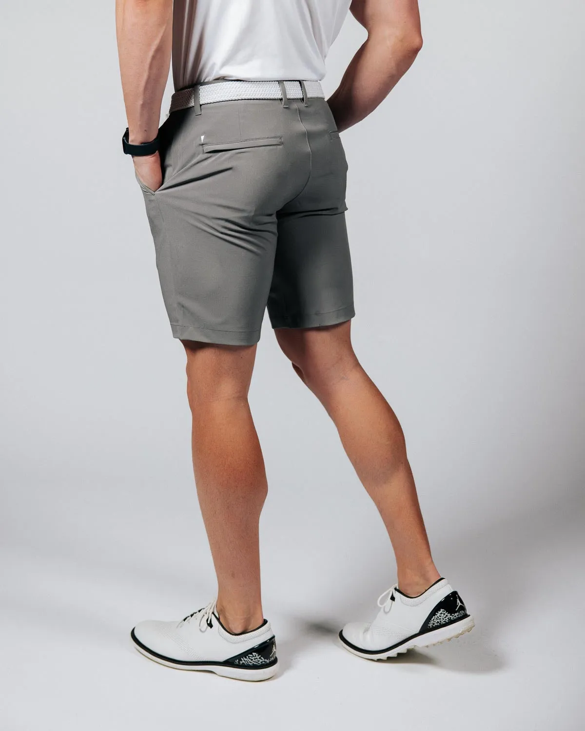 Men's Ash Gray Golf Shorts