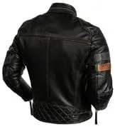 Mens Black Biker Genuine Cowhide Stand Collar Outfit Classy Casual Multi-Zippers Moto Rider Classic Leather Jacket