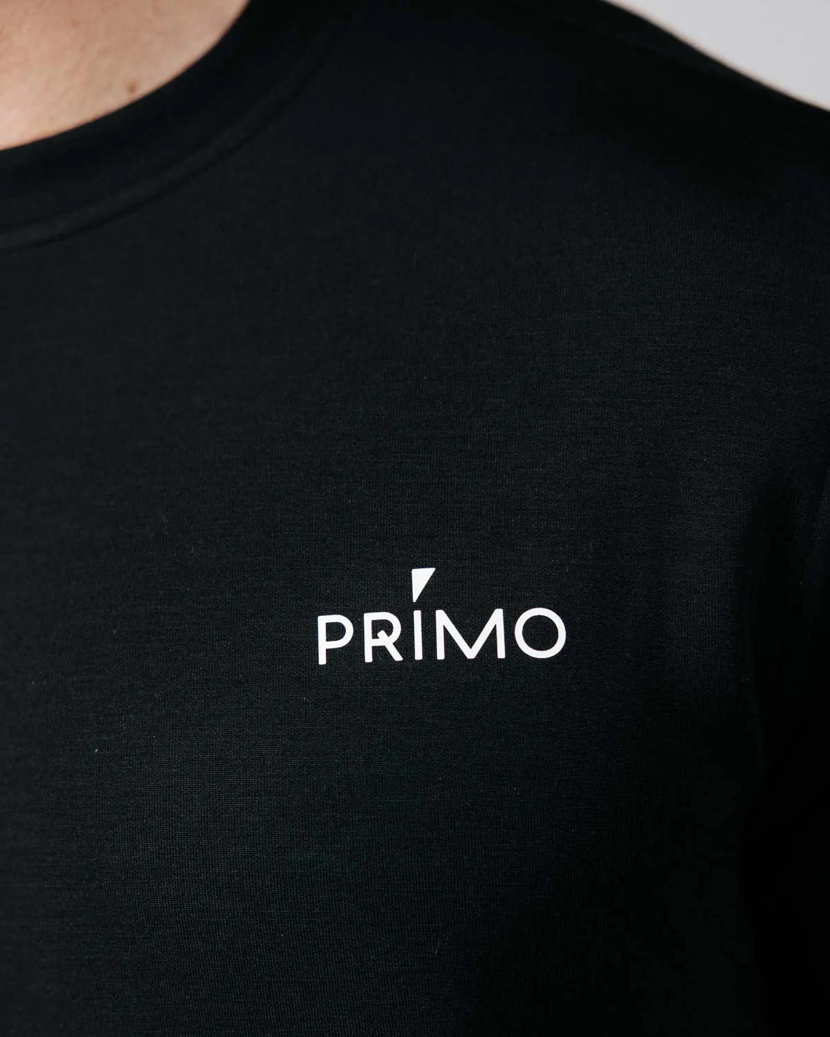 Men's Black Golf Crew Neck