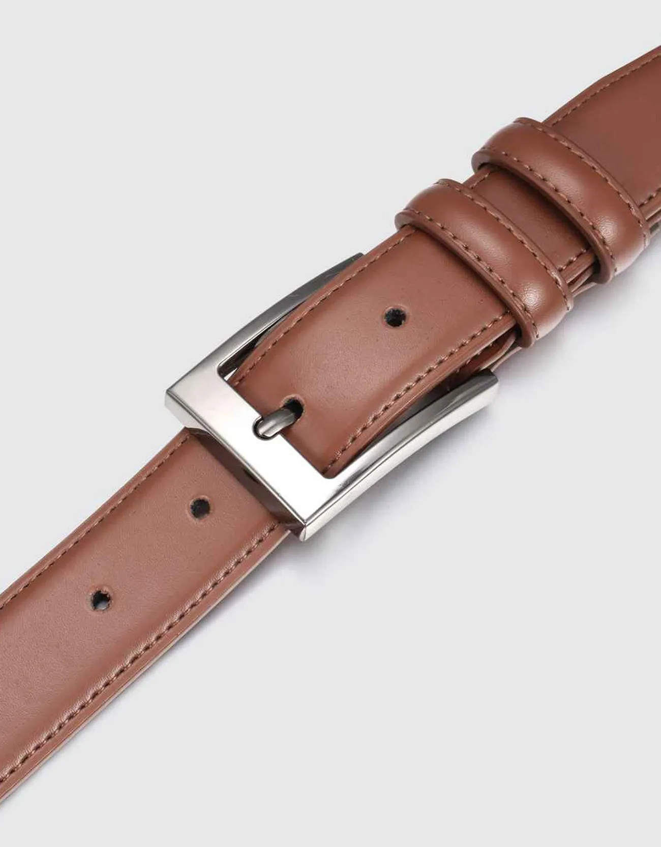 Men's Dual Loop Leather Belt