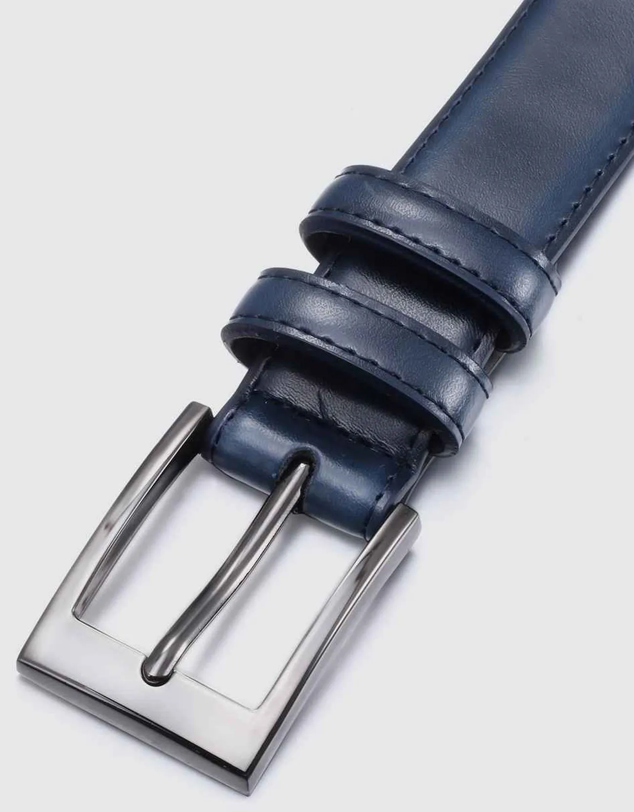 Men's Dual Loop Leather Belt