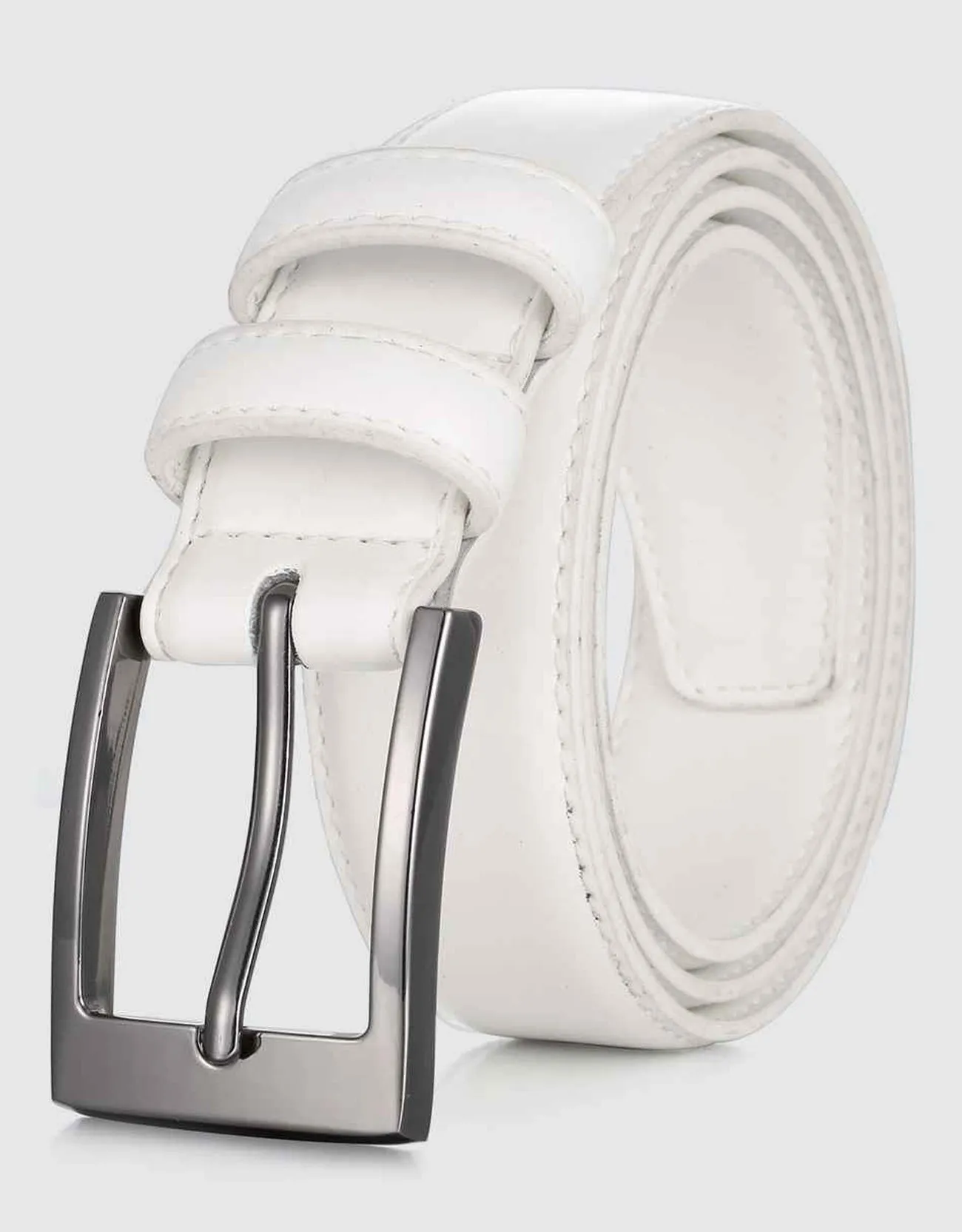 Men's Dual Loop Leather Belt