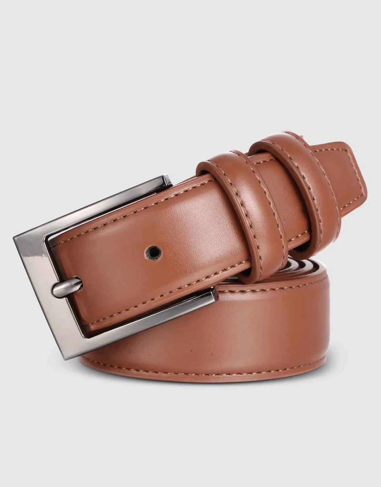 Men's Dual Loop Leather Belt