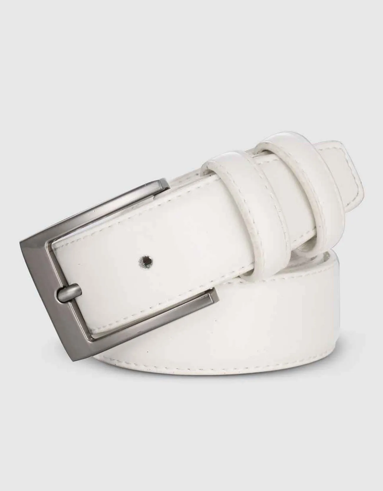 Men's Dual Loop Leather Belt