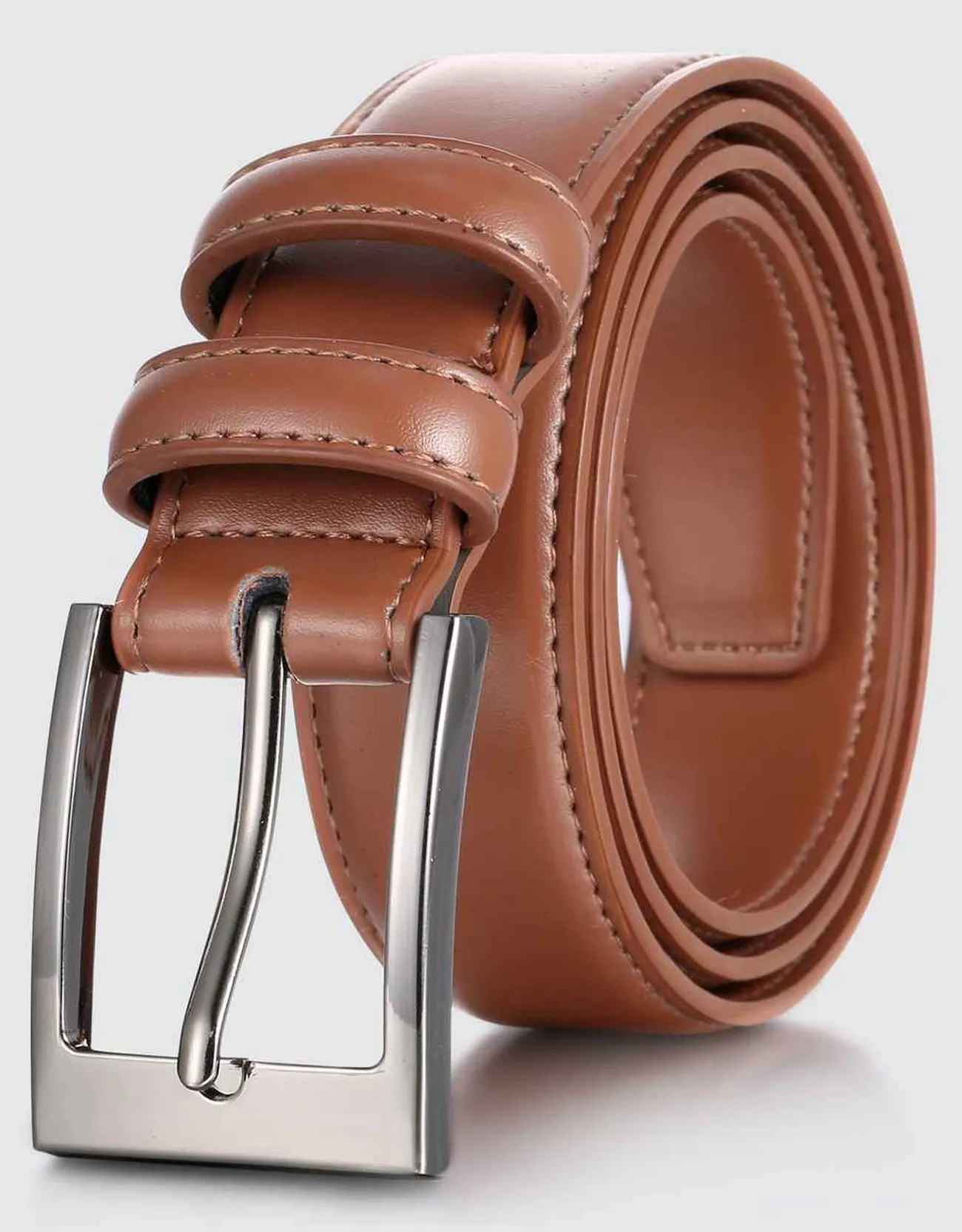 Men's Dual Loop Leather Belt