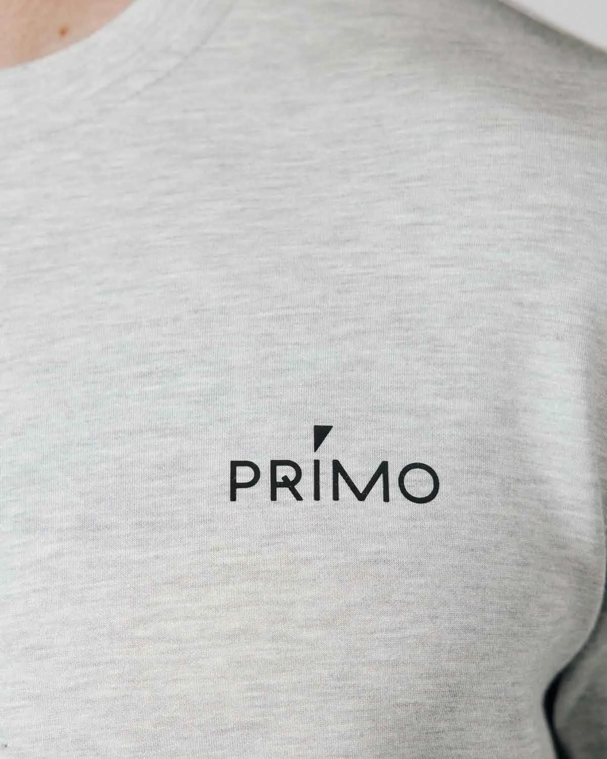 Men's Heather Gray Golf Crew Neck