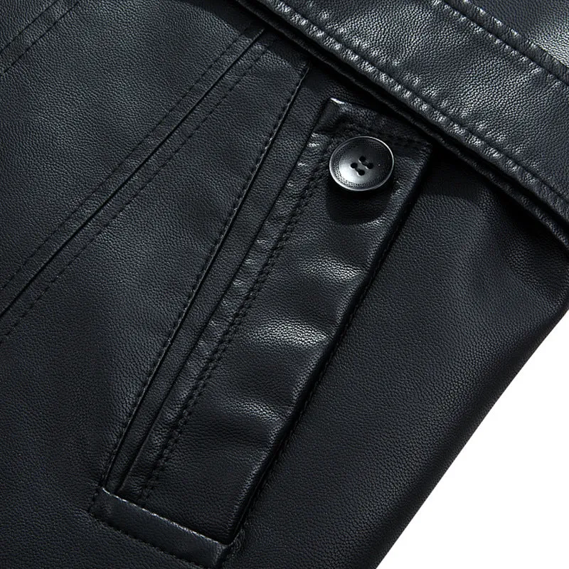 Men's Leather Coat