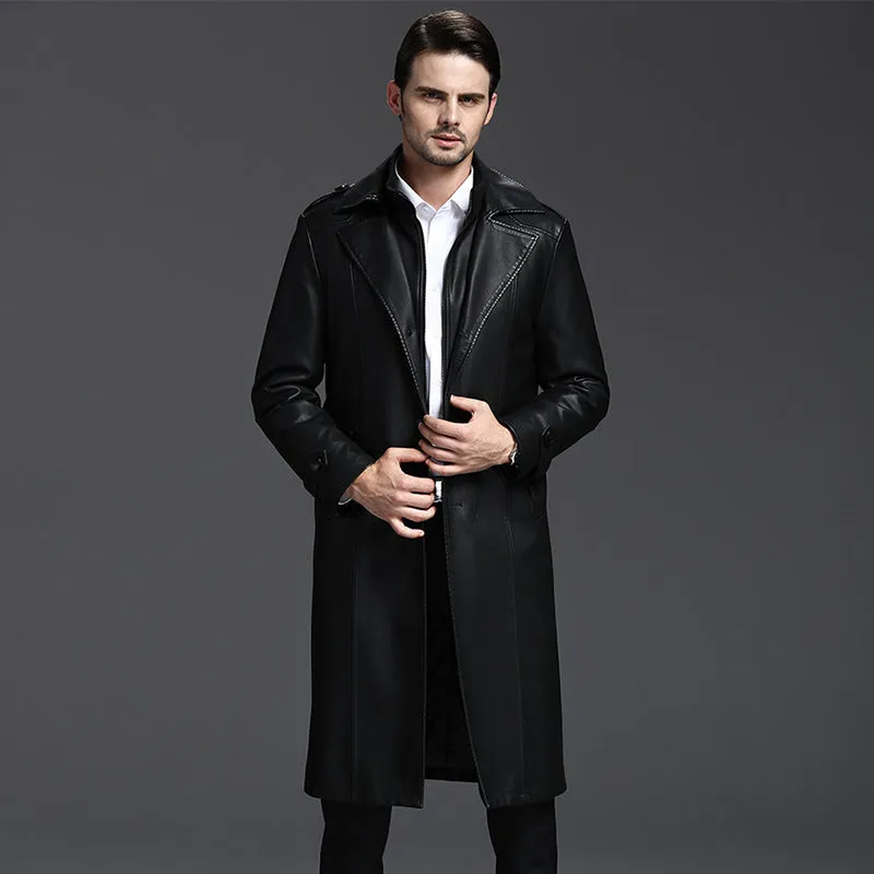 Men's Leather Coat