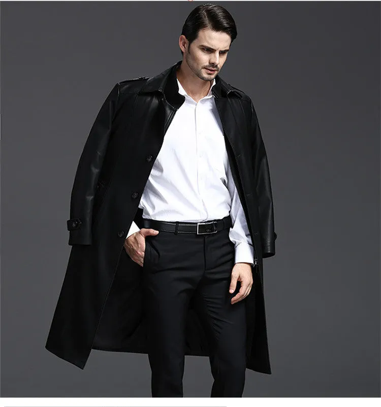 Men's Leather Coat